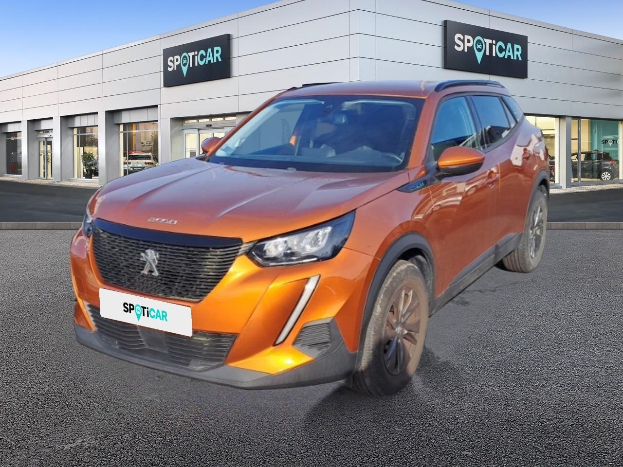 PEUGEOT PEUGEOT 2008 Occasion Orange Essence sans plomb 2021