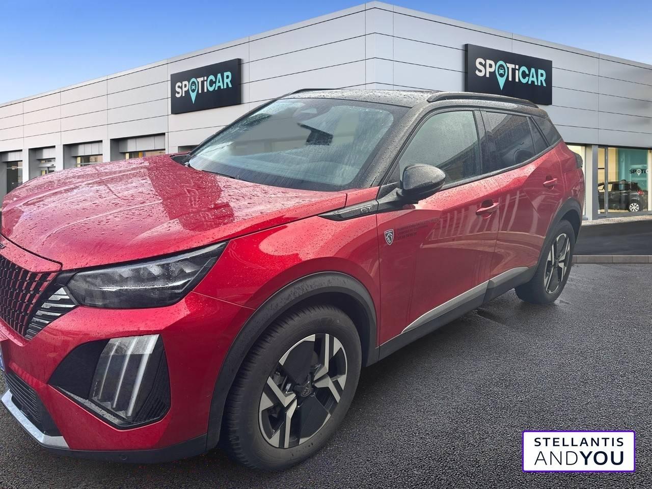 PEUGEOT PEUGEOT 2008 Occasion Rouge Essence sans plomb 2025