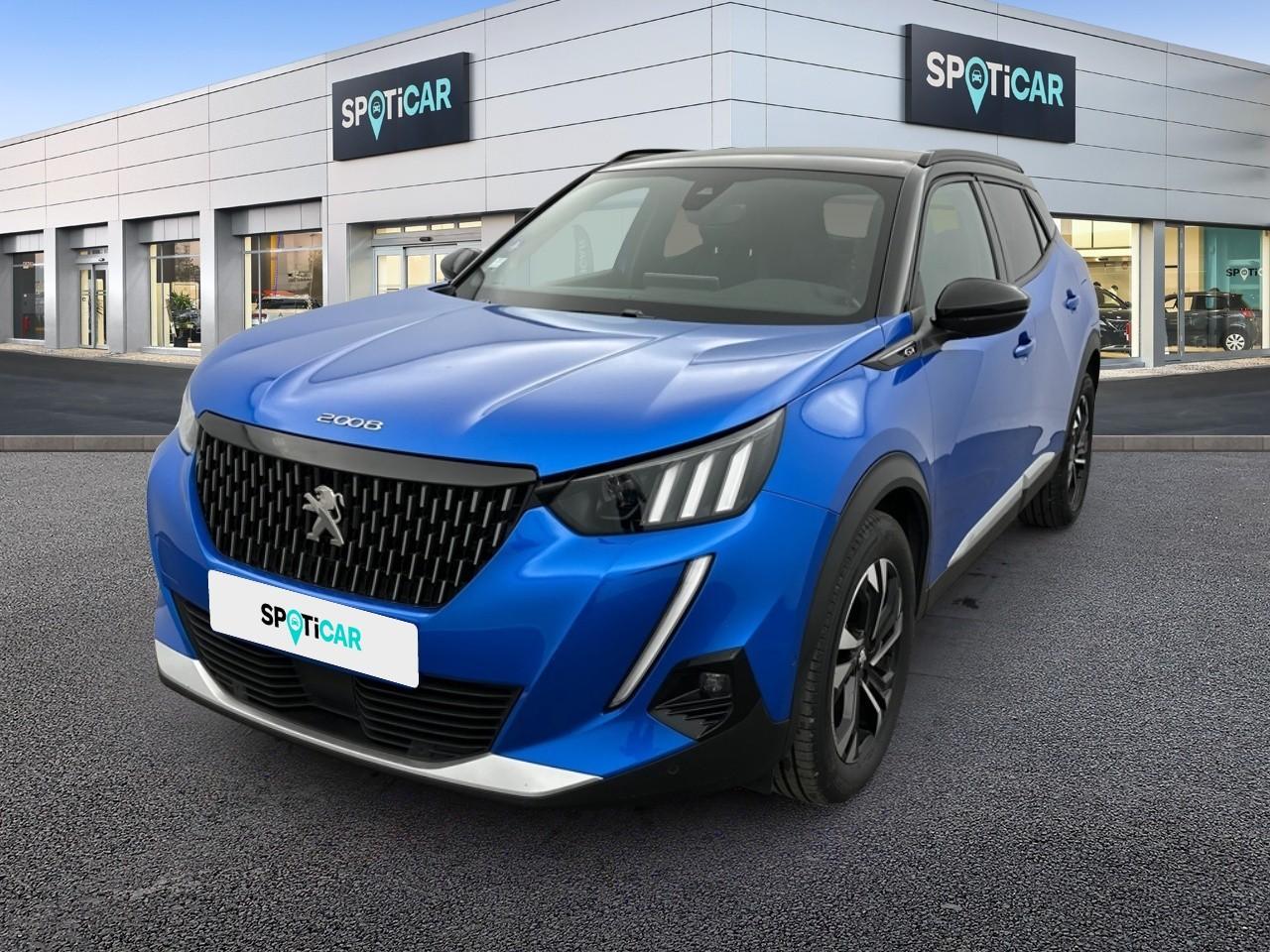 PEUGEOT PEUGEOT 2008 Occasion Bleu Essence sans plomb 2021