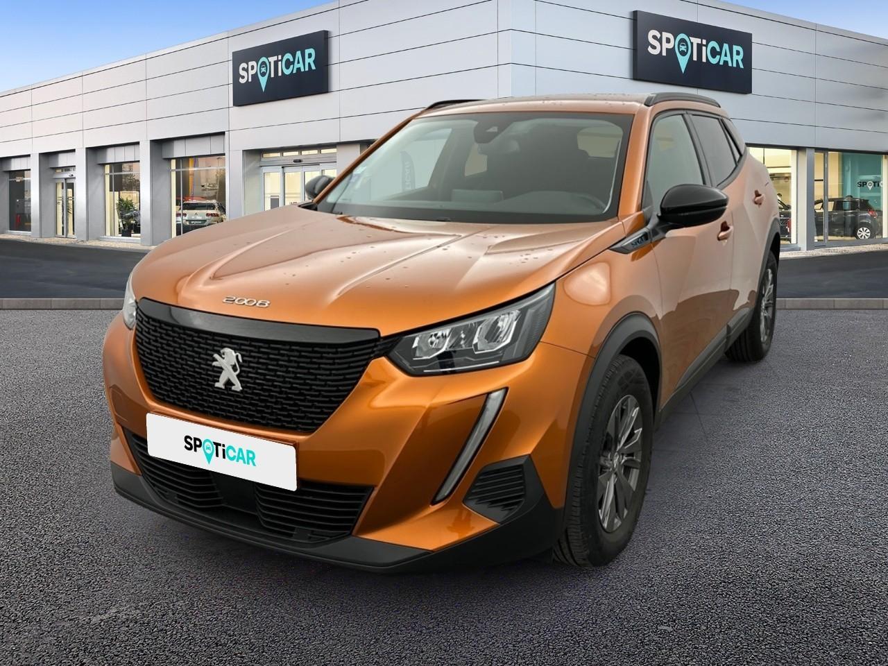 PEUGEOT PEUGEOT 2008 Occasion Orange Essence sans plomb 2022