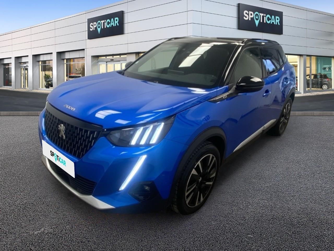PEUGEOT PEUGEOT 2008 Occasion Bleu Essence sans plomb 2021