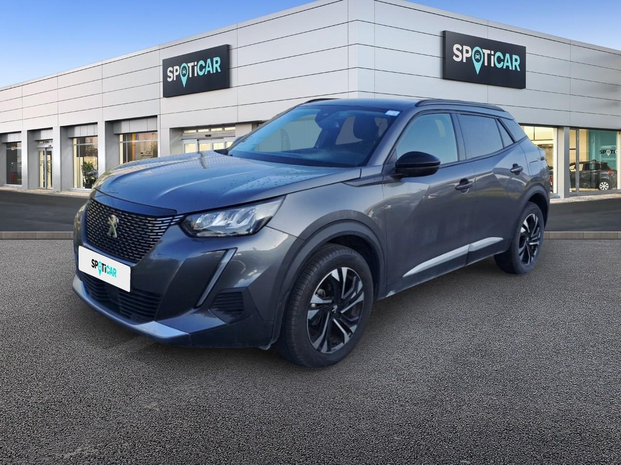 PEUGEOT PEUGEOT 2008 Occasion Teinte mÃ©tallisÃ©e Gris Platinium Essence sans plomb 2022