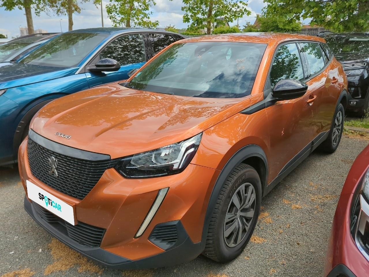 PEUGEOT PEUGEOT 2008 Occasion Orange Essence sans plomb 2023