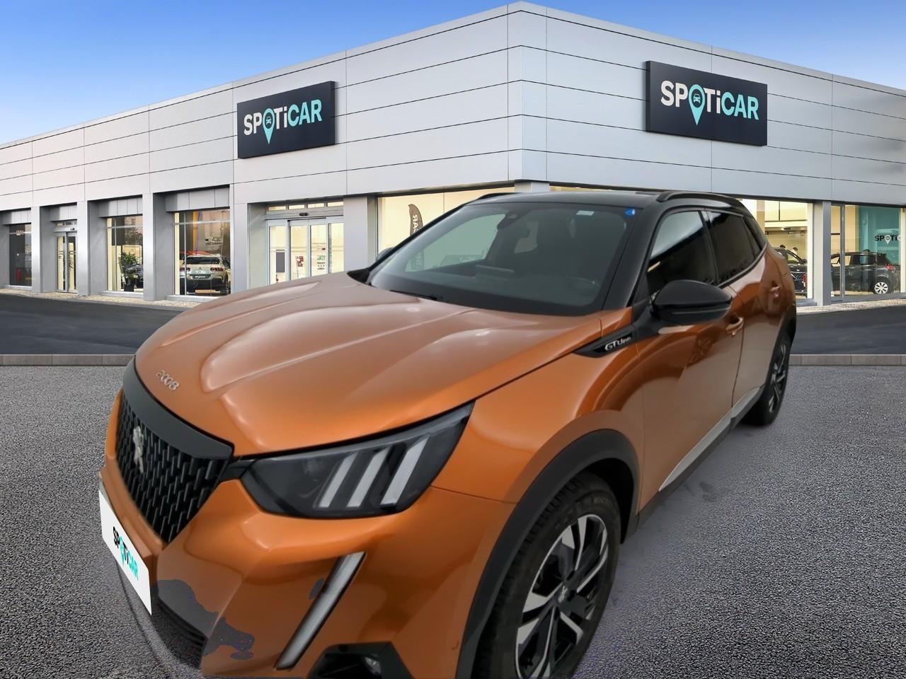 PEUGEOT PEUGEOT 2008 Occasion Orange Diesel 2020