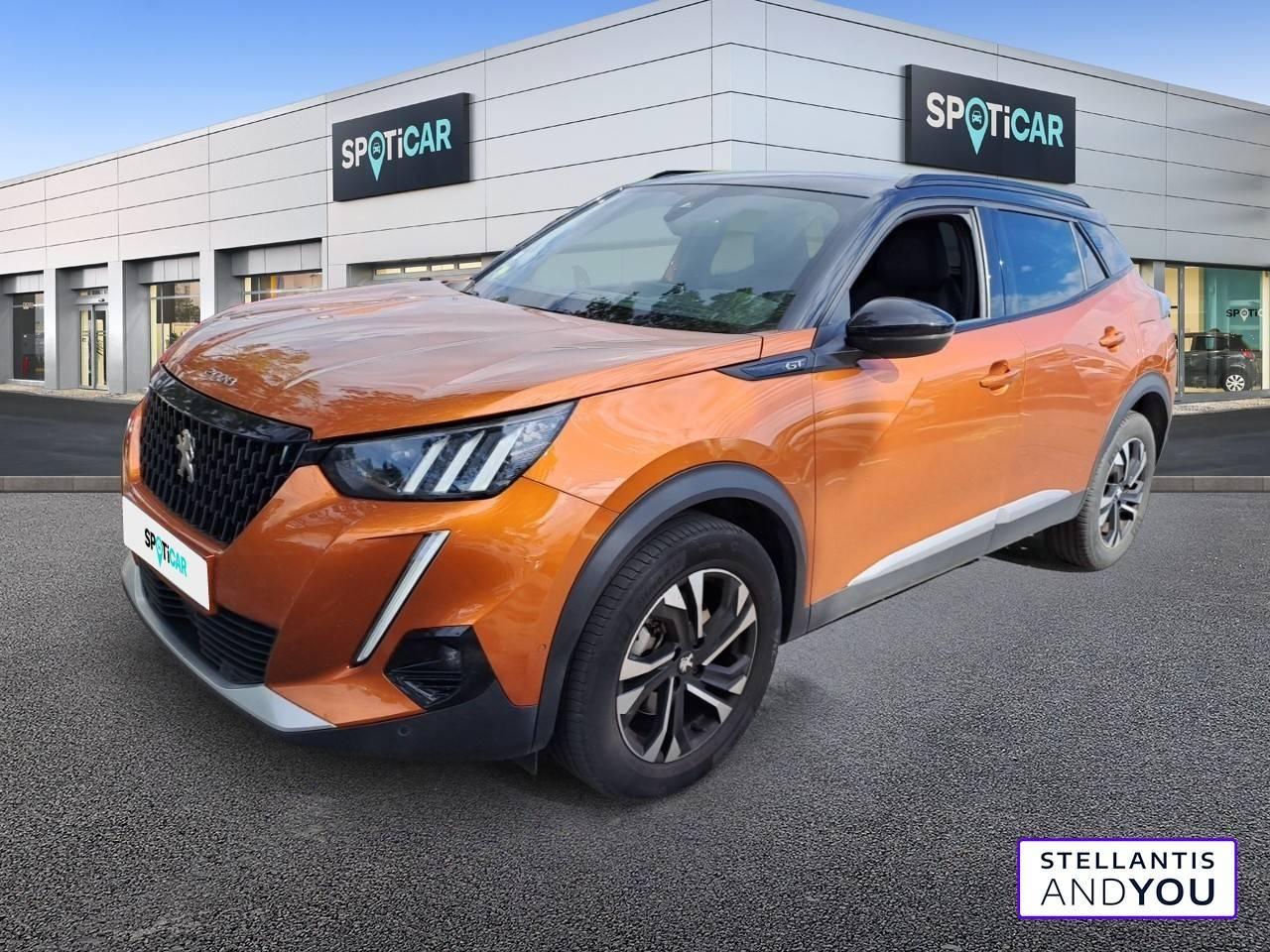 PEUGEOT PEUGEOT 2008 Occasion Orange Diesel 2021