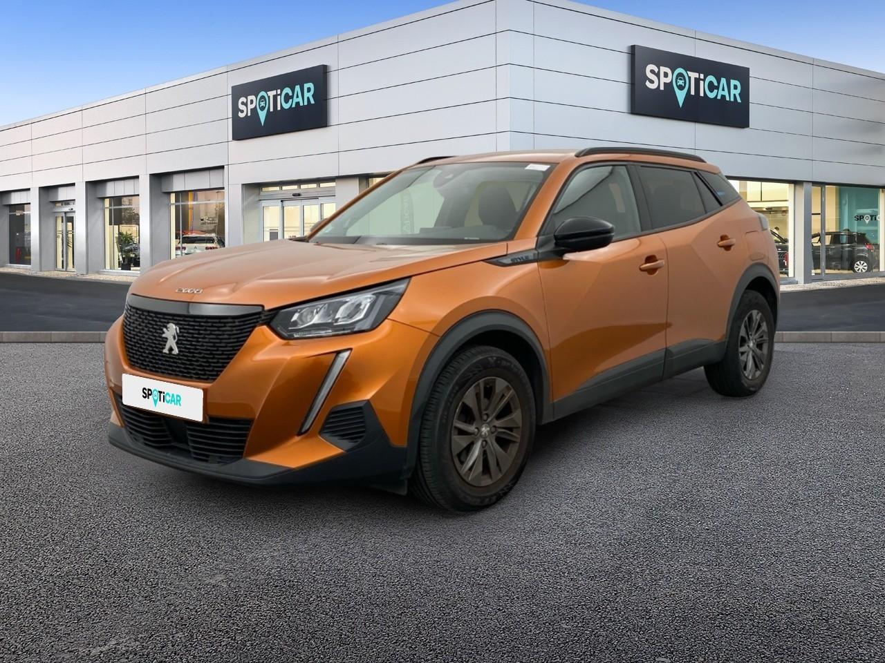 PEUGEOT PEUGEOT 2008 Occasion Orange Essence sans plomb 2022