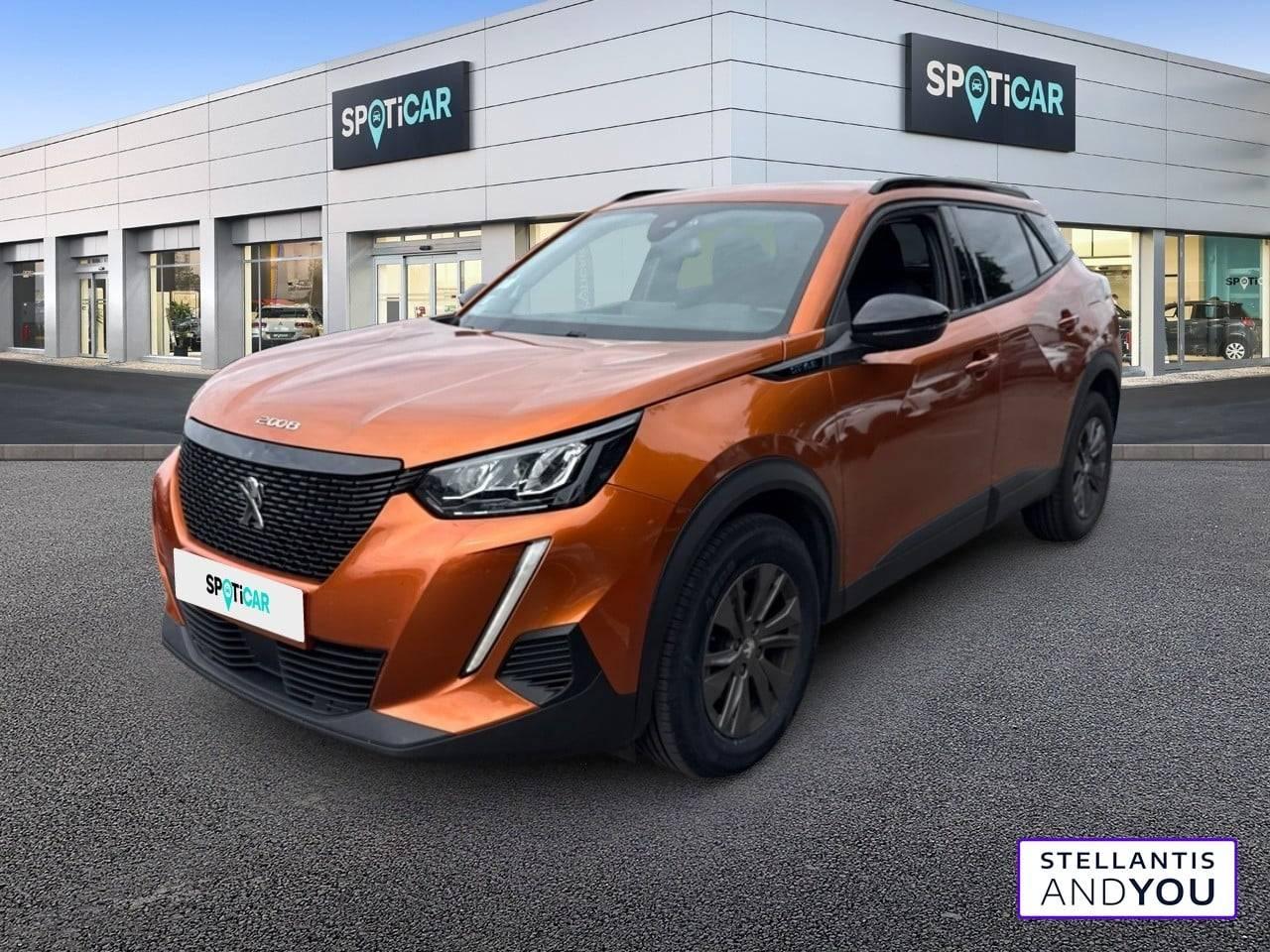 PEUGEOT PEUGEOT 2008 Occasion Orange Diesel 2022