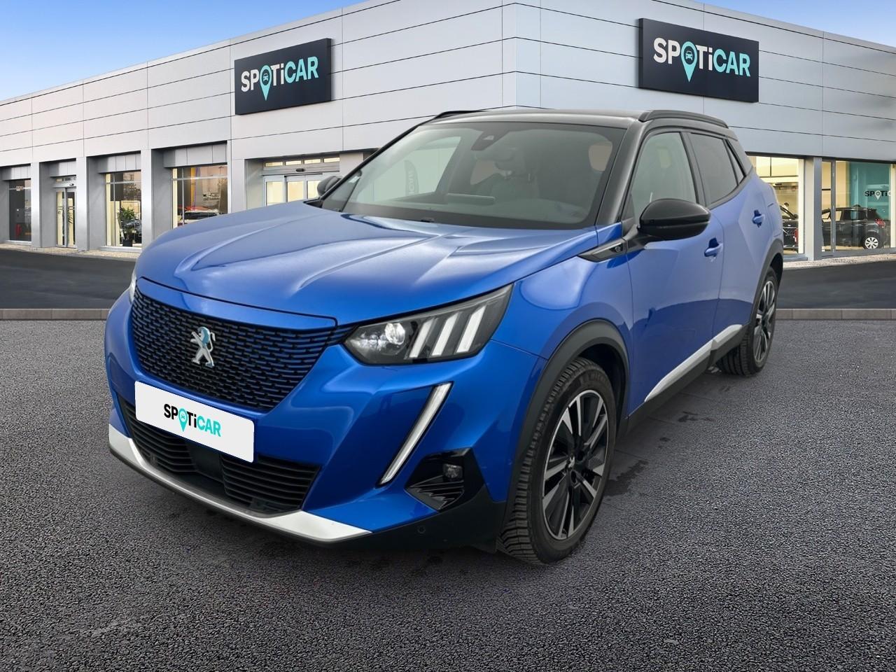 PEUGEOT PEUGEOT 2008 Occasion Bleu Courant électrique 2020