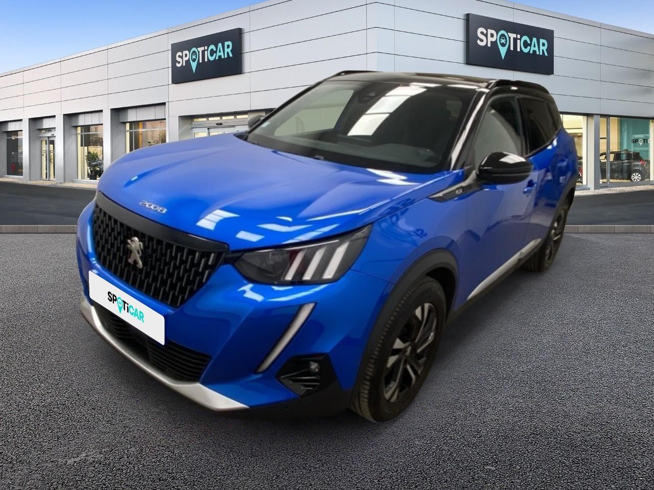 PEUGEOT PEUGEOT 2008 Occasion Bleu Essence sans plomb 2022