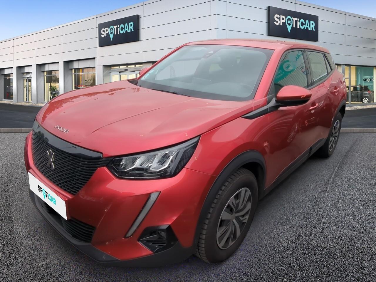 PEUGEOT PEUGEOT 2008 Occasion Rouge Essence sans plomb 2020