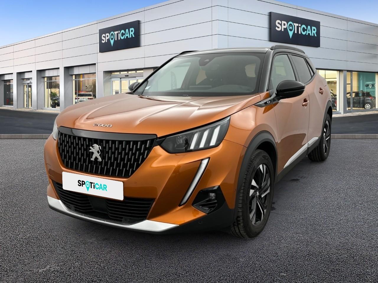 PEUGEOT PEUGEOT 2008 Occasion Orange Essence sans plomb 2021