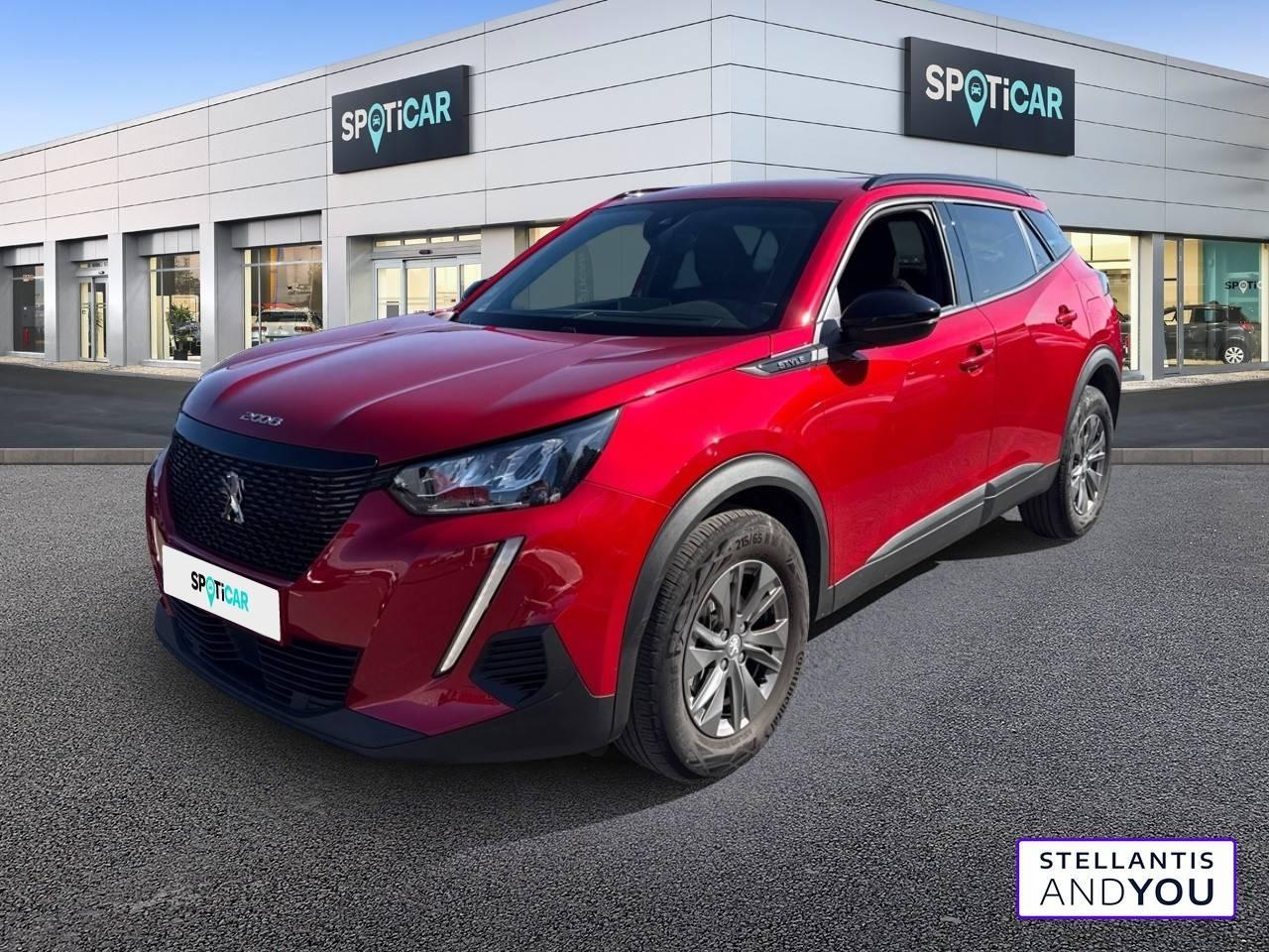 PEUGEOT PEUGEOT 2008 Occasion Rouge Essence sans plomb 2023