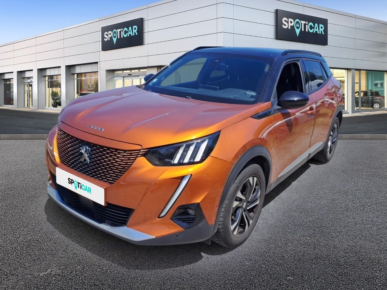 PEUGEOT PEUGEOT 2008 Occasion Orange Courant électrique 2020