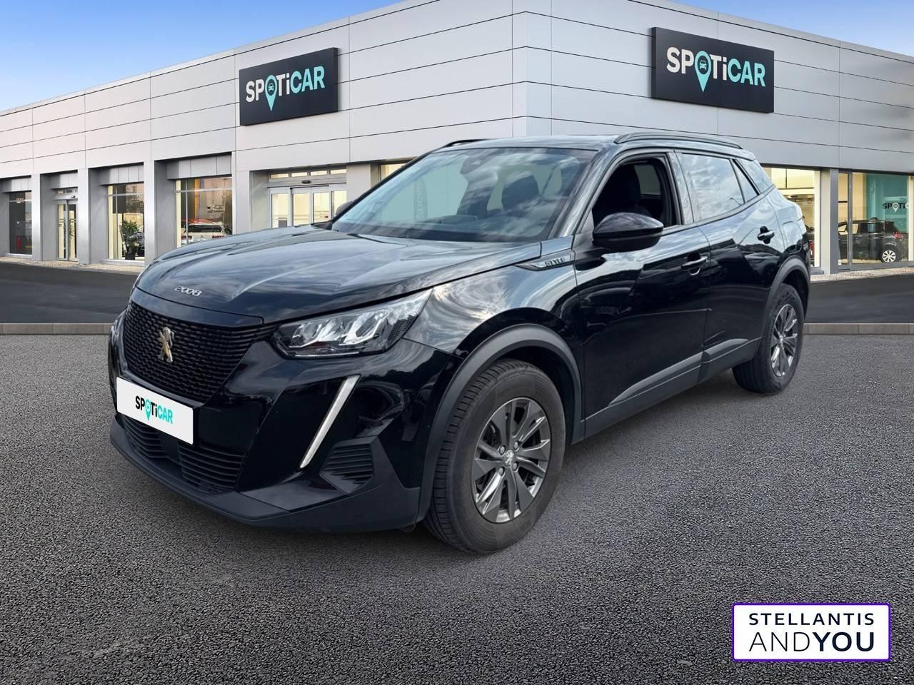 PEUGEOT PEUGEOT 2008 Occasion Noir Essence sans plomb 2022