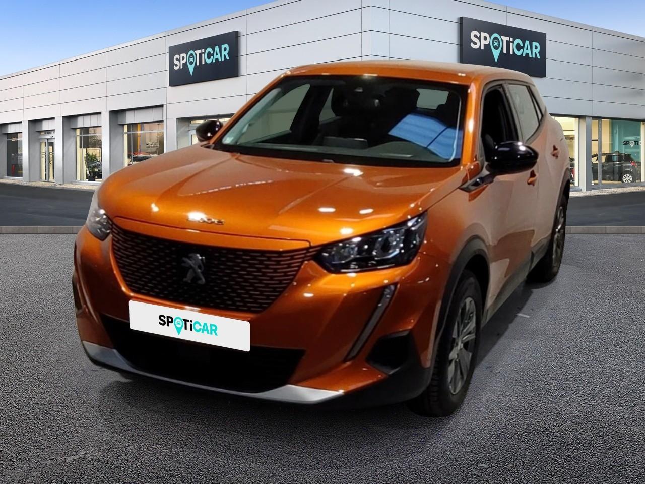 PEUGEOT PEUGEOT 2008 Occasion Orange Courant électrique 2022