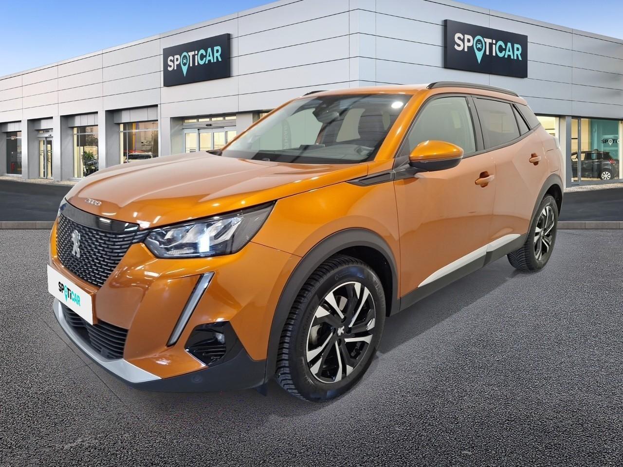 PEUGEOT PEUGEOT 2008 Occasion Orange Diesel 2020