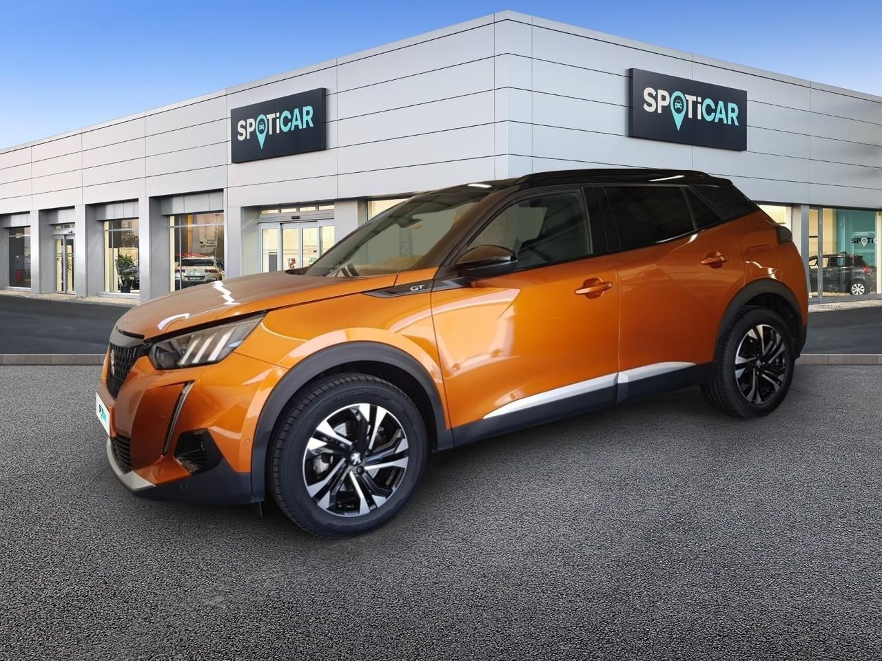 PEUGEOT PEUGEOT 2008 Occasion Orange Diesel 2021