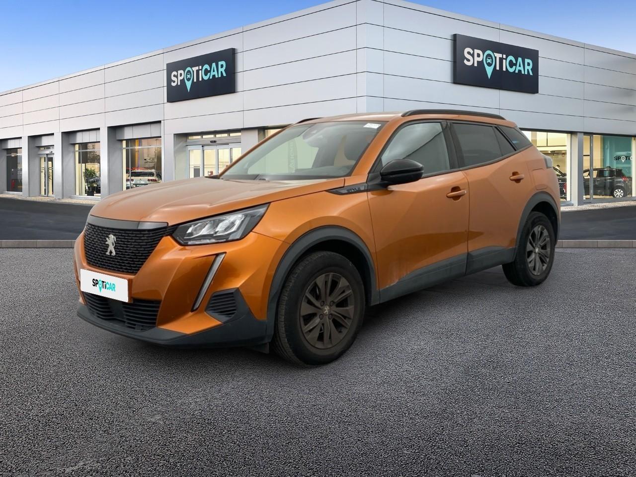 PEUGEOT PEUGEOT 2008 Occasion Orange Essence sans plomb 2022