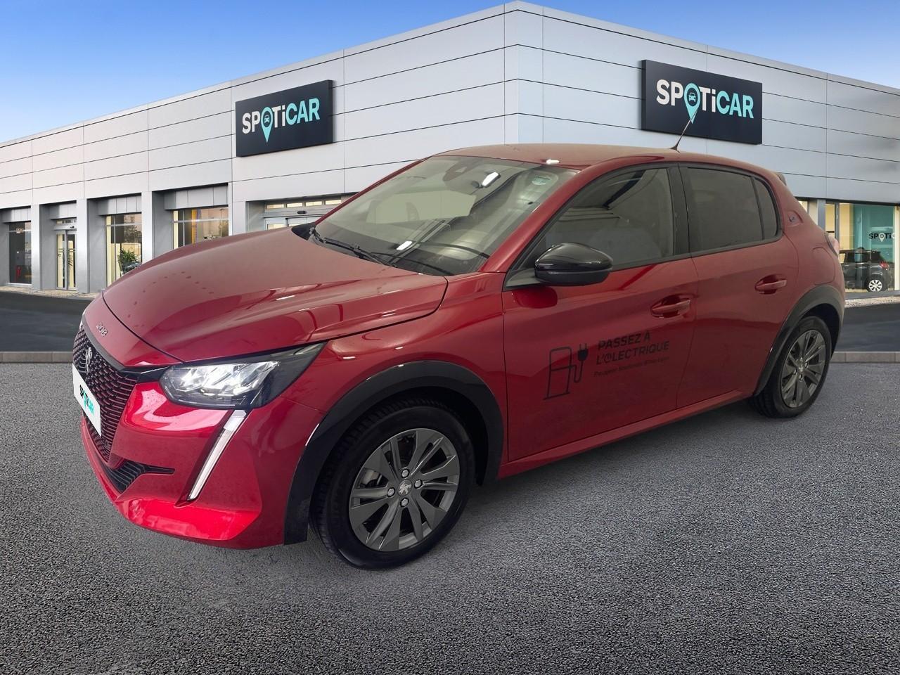 PEUGEOT PEUGEOT 208 Occasion Rouge Courant électrique 2022