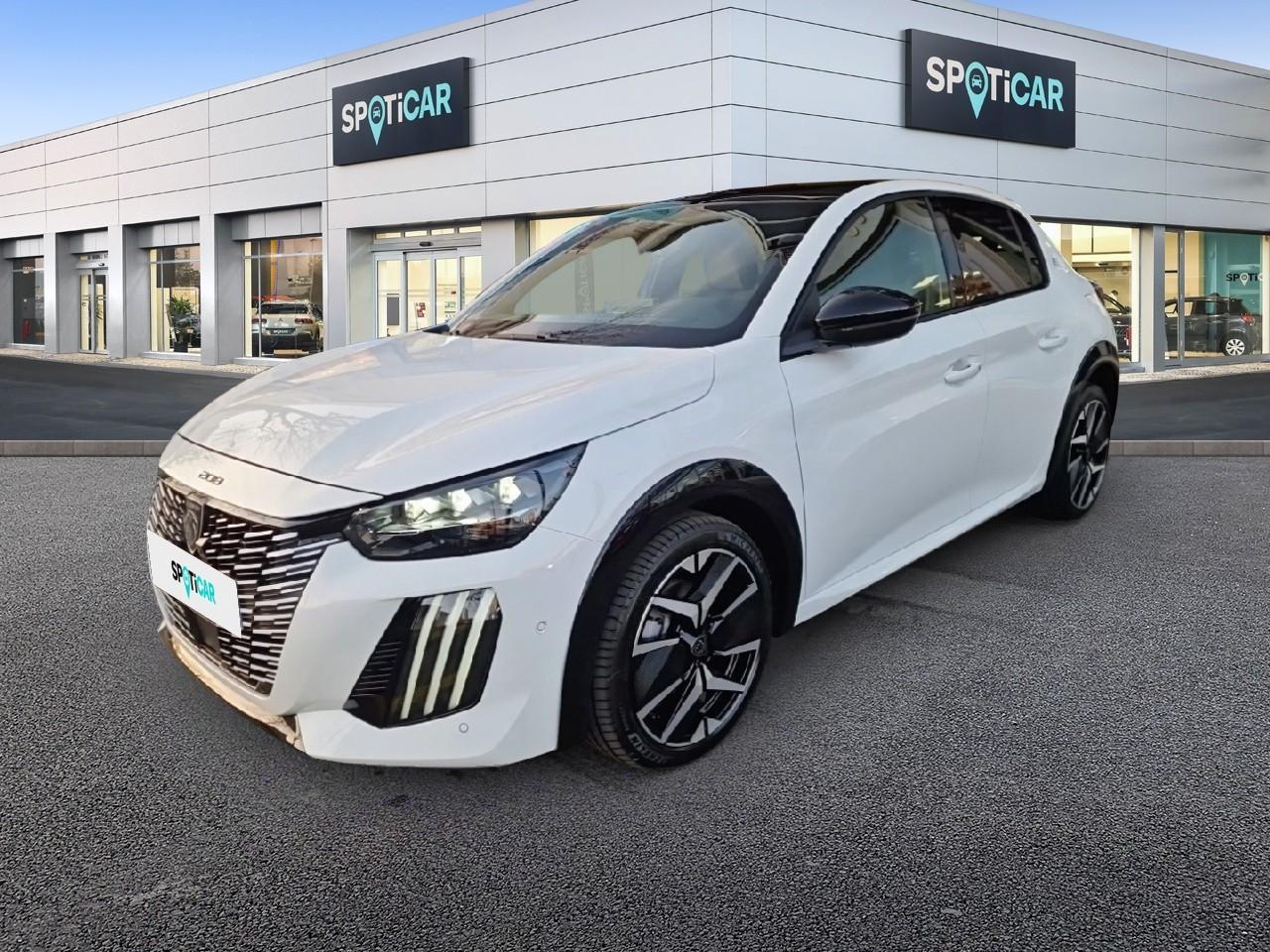 PEUGEOT PEUGEOT 208 Occasion Blanc Courant électrique 2025