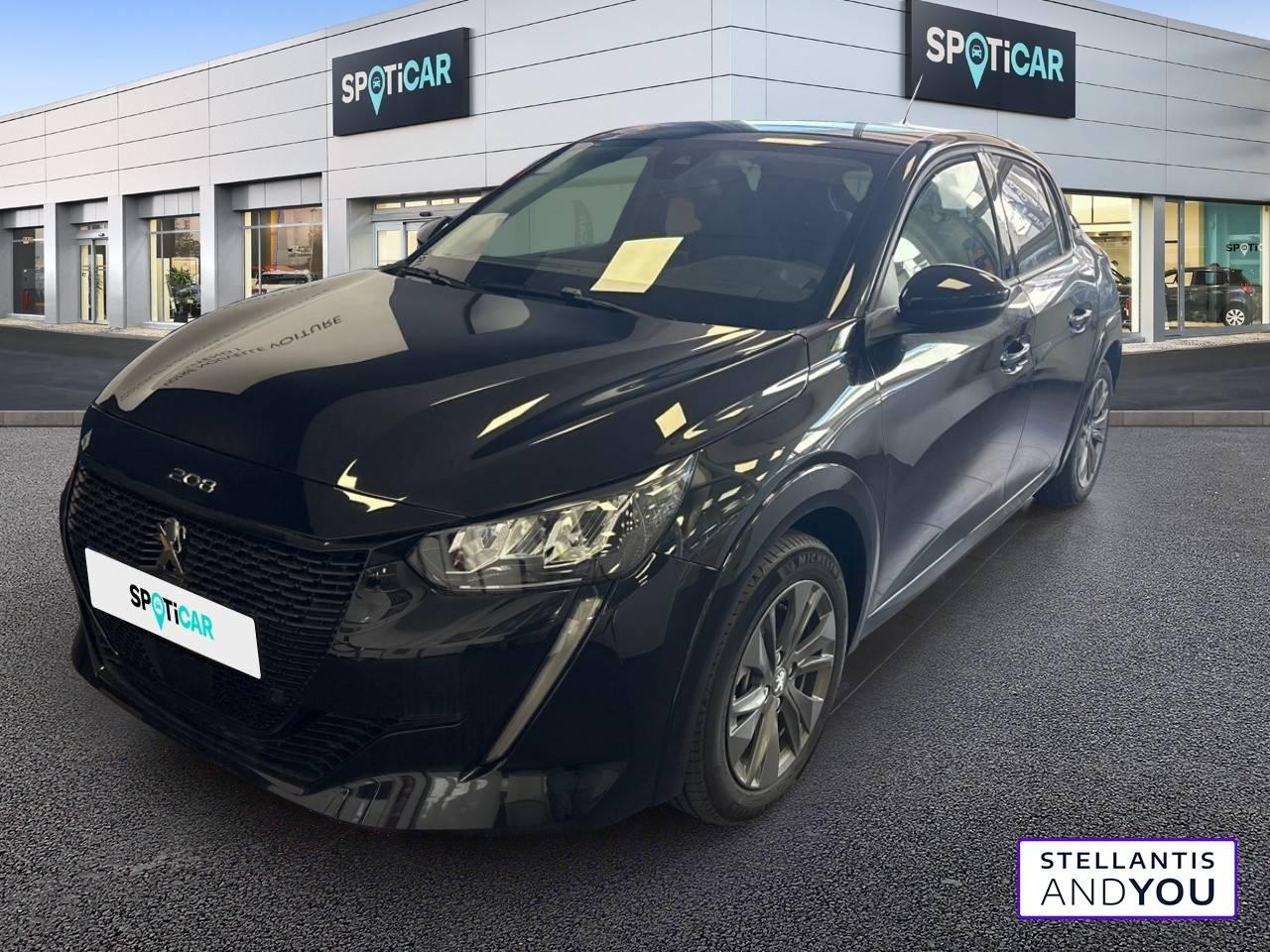 PEUGEOT PEUGEOT 208 Occasion Noir Courant électrique 2025