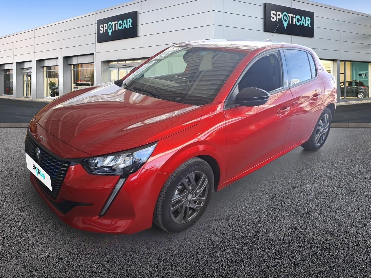PEUGEOT PEUGEOT 208 Occasion Rouge Essence sans plomb 2022
