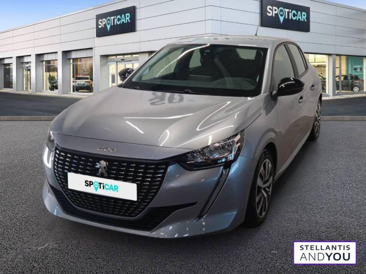 PEUGEOT PEUGEOT 208 Occasion Gris Essence sans plomb 2023