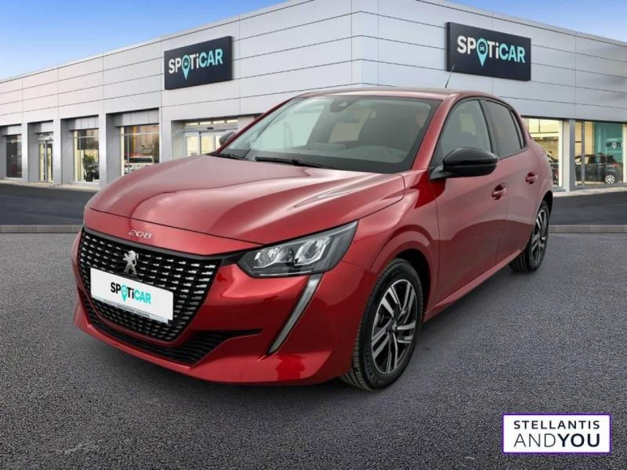 PEUGEOT PEUGEOT 208 Occasion Rouge Essence sans plomb 2023