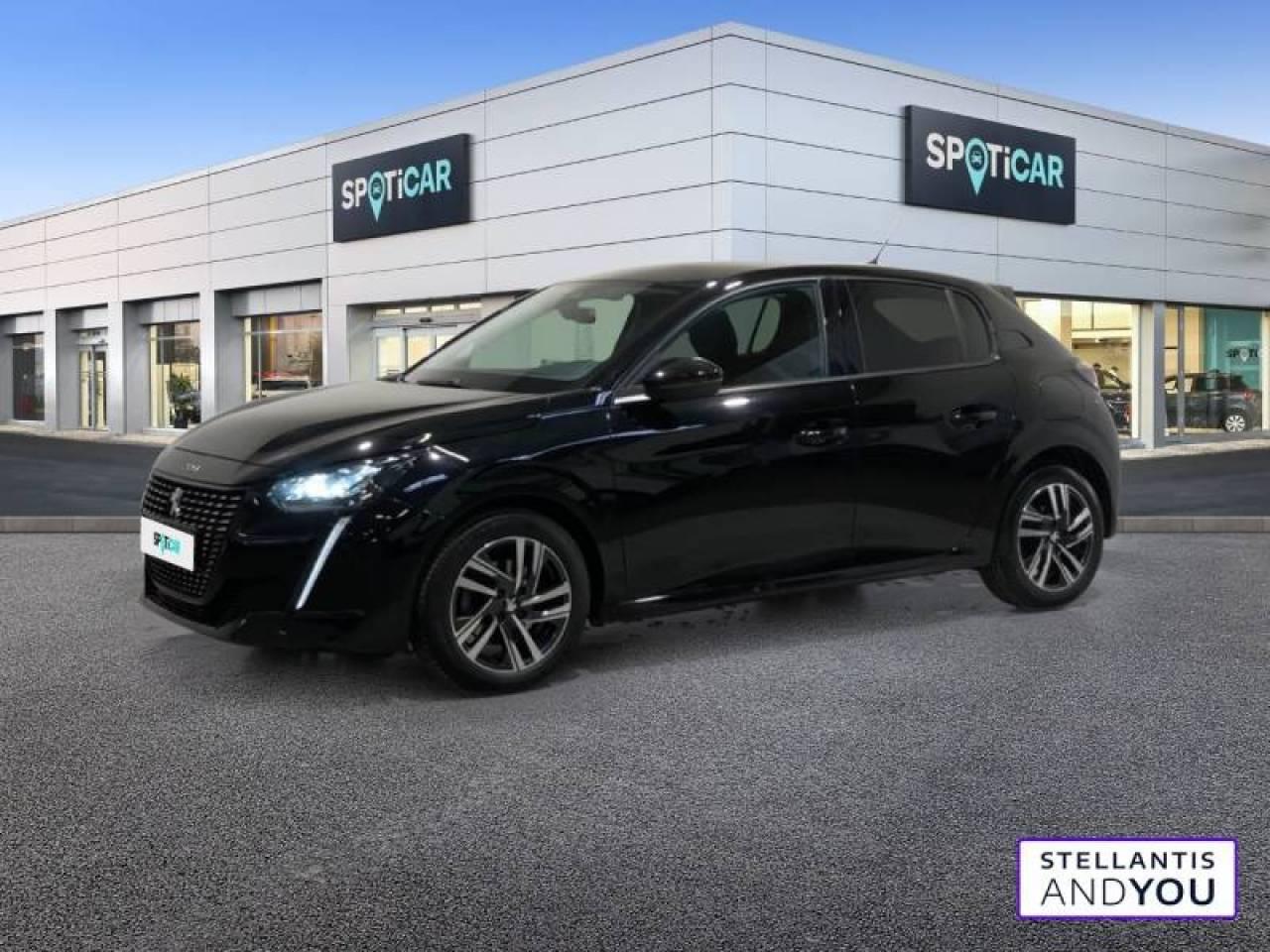 PEUGEOT PEUGEOT 208 Occasion Noir Essence sans plomb 2023