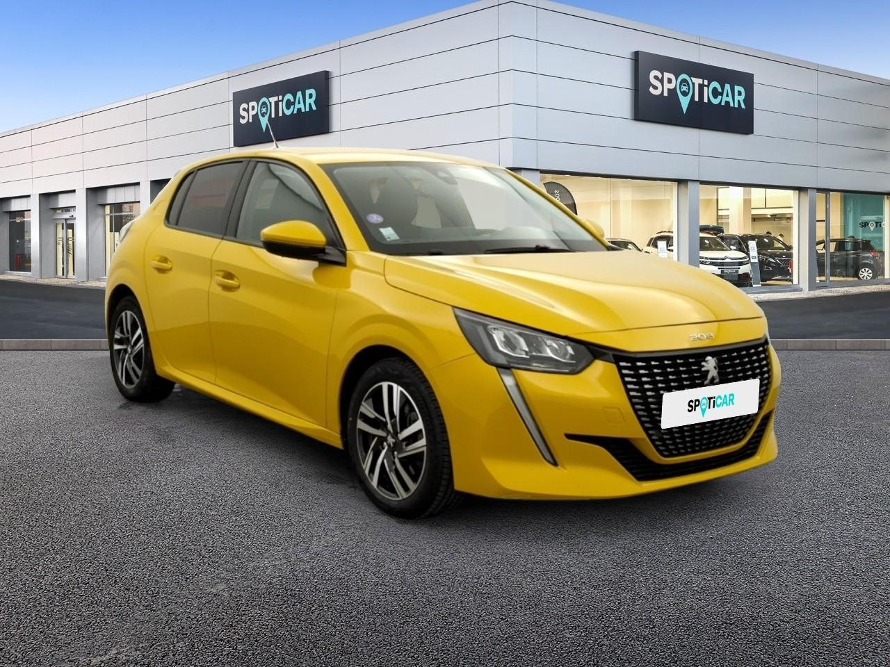 PEUGEOT PEUGEOT 208 Occasion Jaune Essence sans plomb 2021