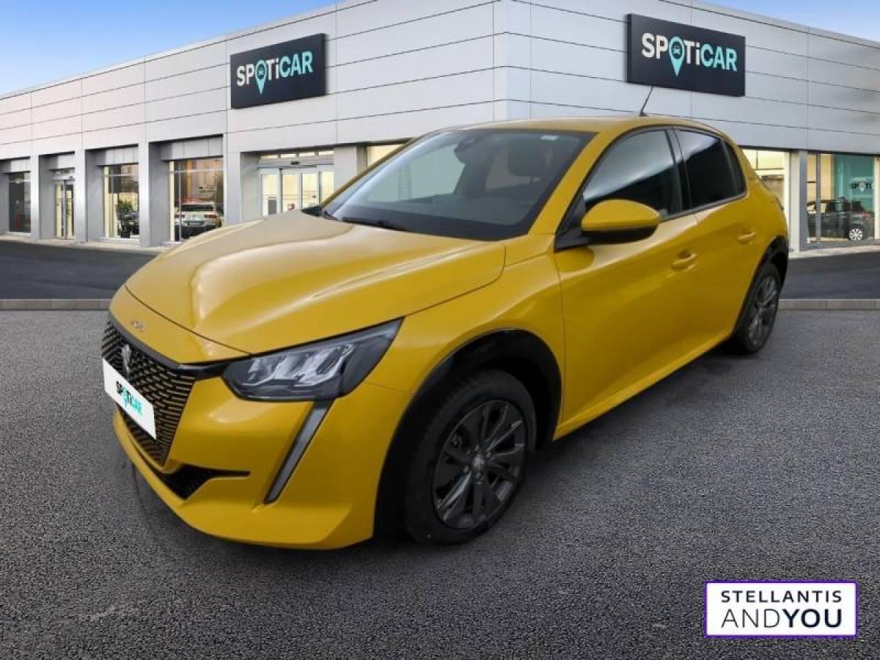 PEUGEOT PEUGEOT 208 Occasion Jaune Courant électrique 2023