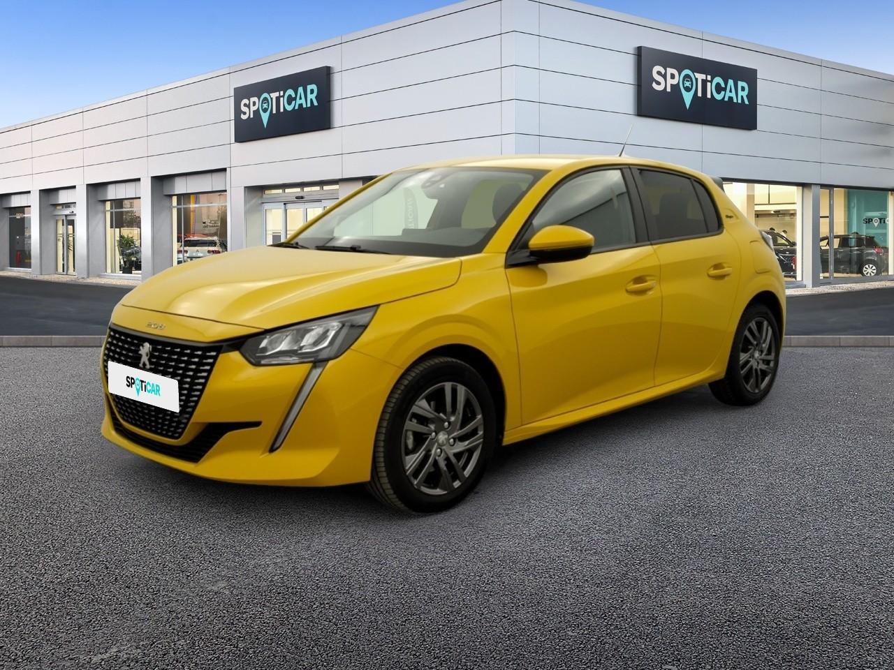 PEUGEOT PEUGEOT 208 Occasion Jaune Essence sans plomb 2021