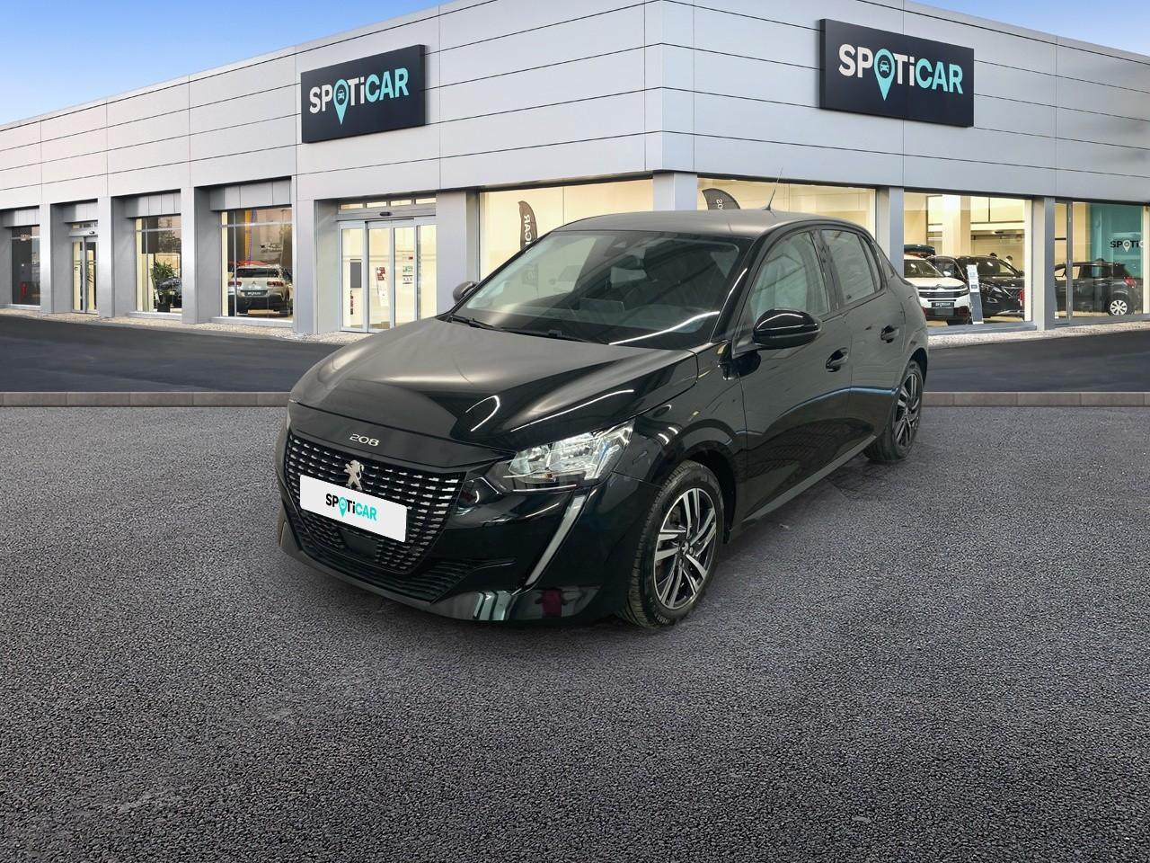 PEUGEOT PEUGEOT 208 Occasion Noir Essence sans plomb 2020