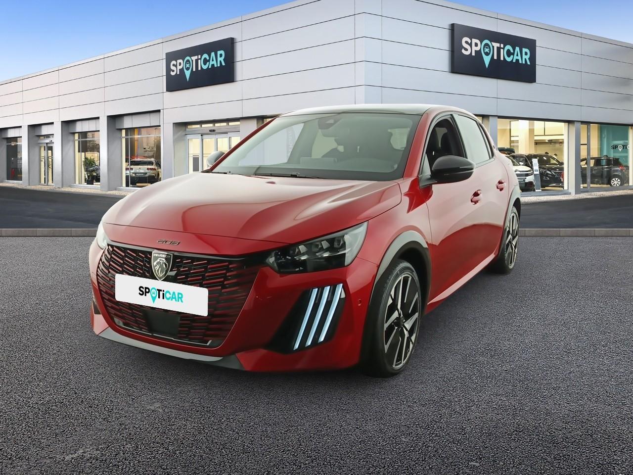 PEUGEOT PEUGEOT 208 Occasion Rouge Courant électrique 2024
