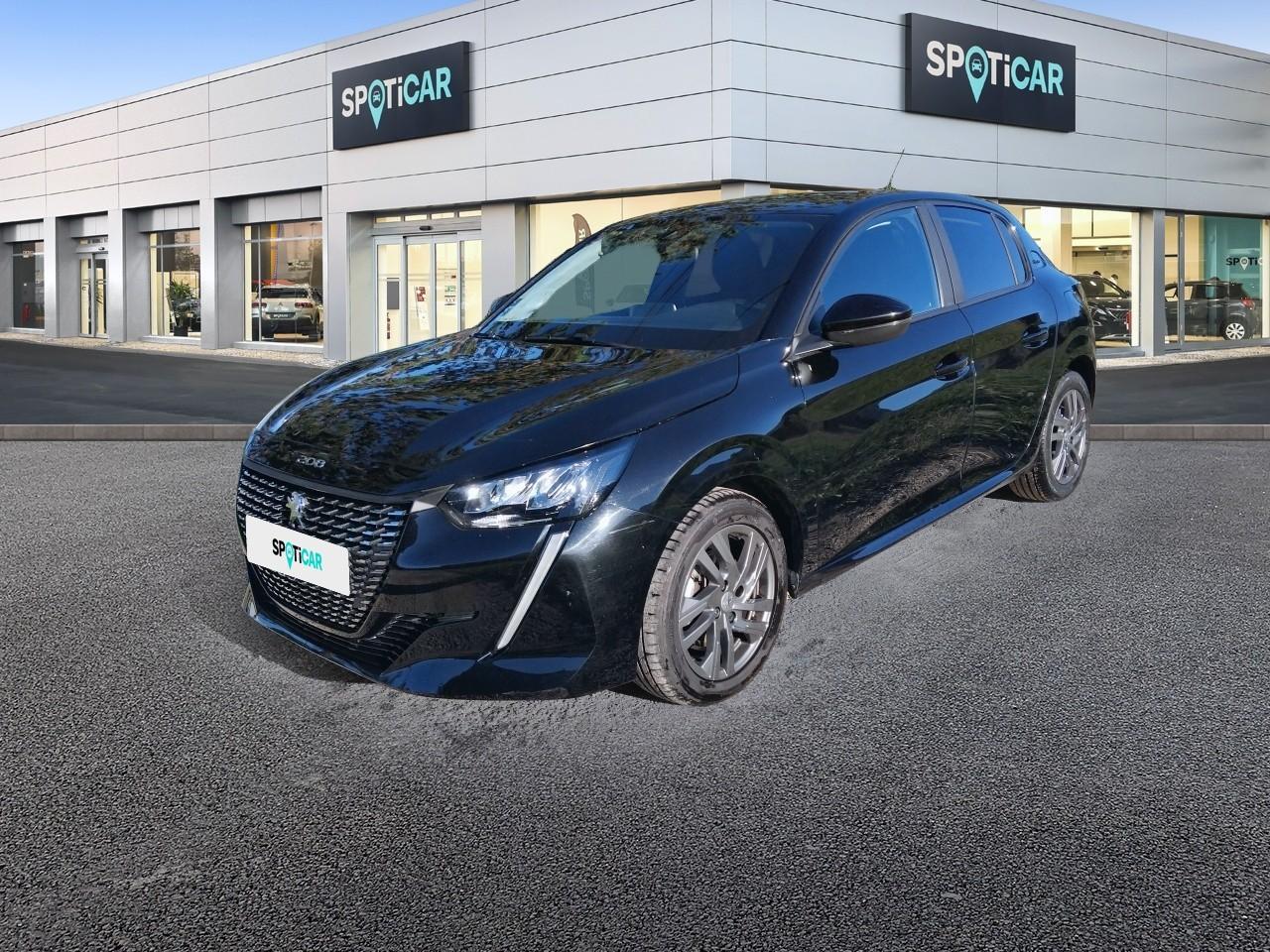 PEUGEOT PEUGEOT 208 Occasion Noir Essence sans plomb 2021