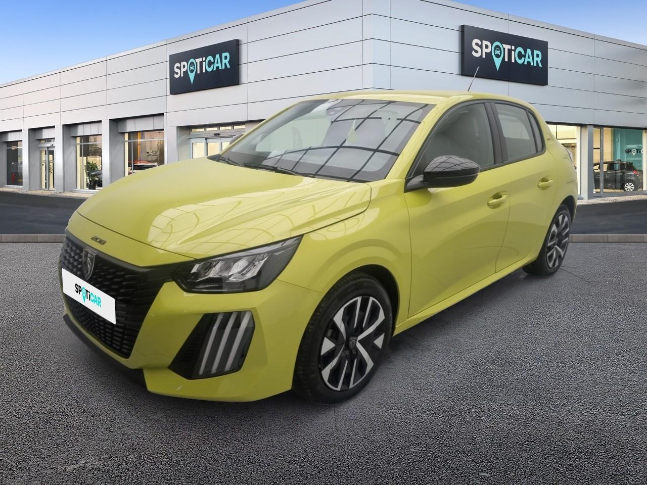 PEUGEOT PEUGEOT 208 Occasion Jaune Essence sans plomb 2025