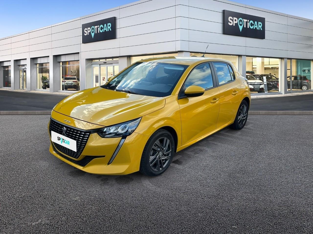 PEUGEOT PEUGEOT 208 Occasion Jaune Essence sans plomb 2022