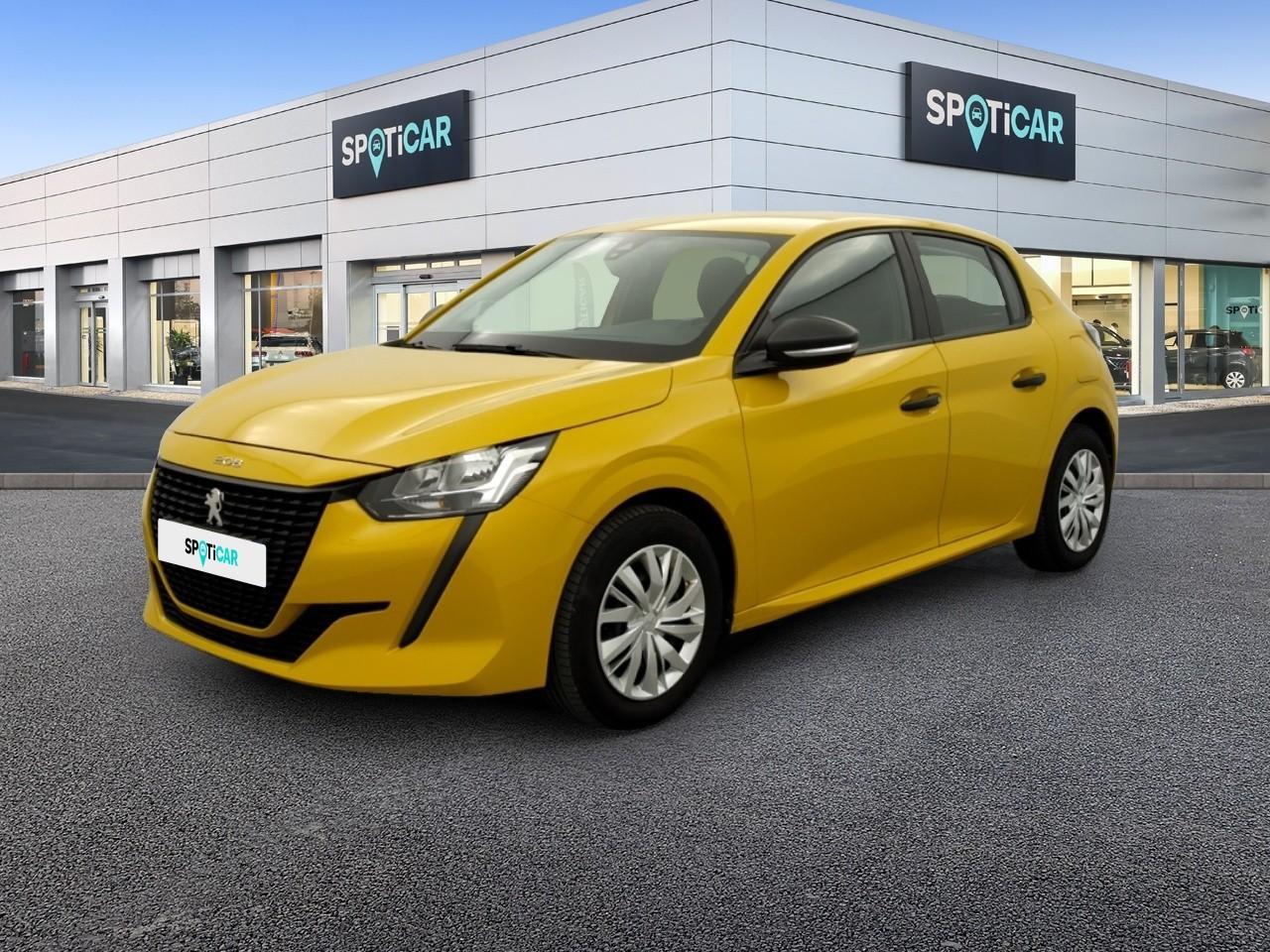 PEUGEOT PEUGEOT 208 Occasion Jaune Essence sans plomb 2021