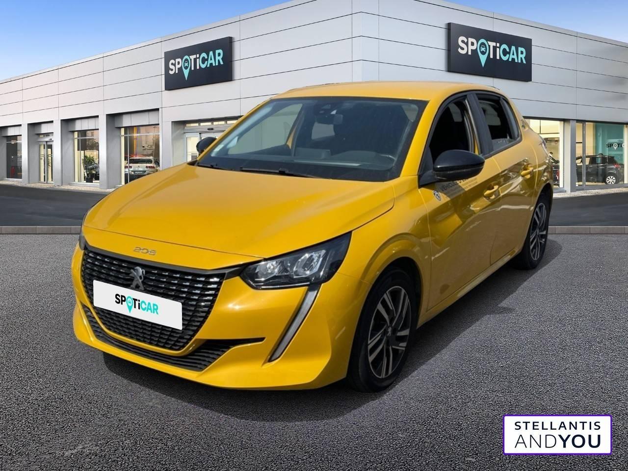 PEUGEOT PEUGEOT 208 Occasion Jaune Essence sans plomb 2023