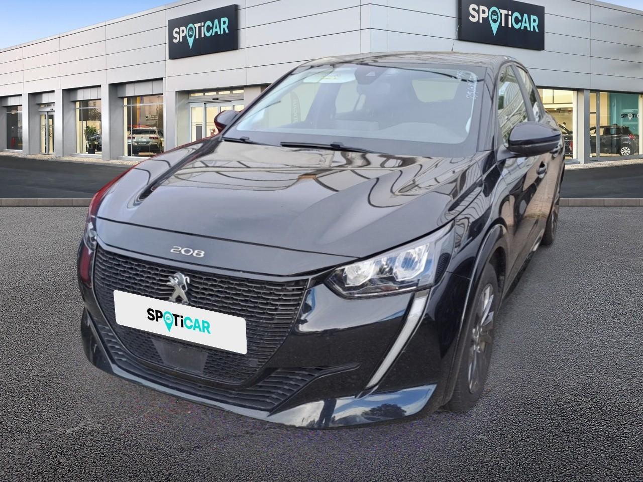 PEUGEOT PEUGEOT 208 Occasion Noir Courant électrique 2021