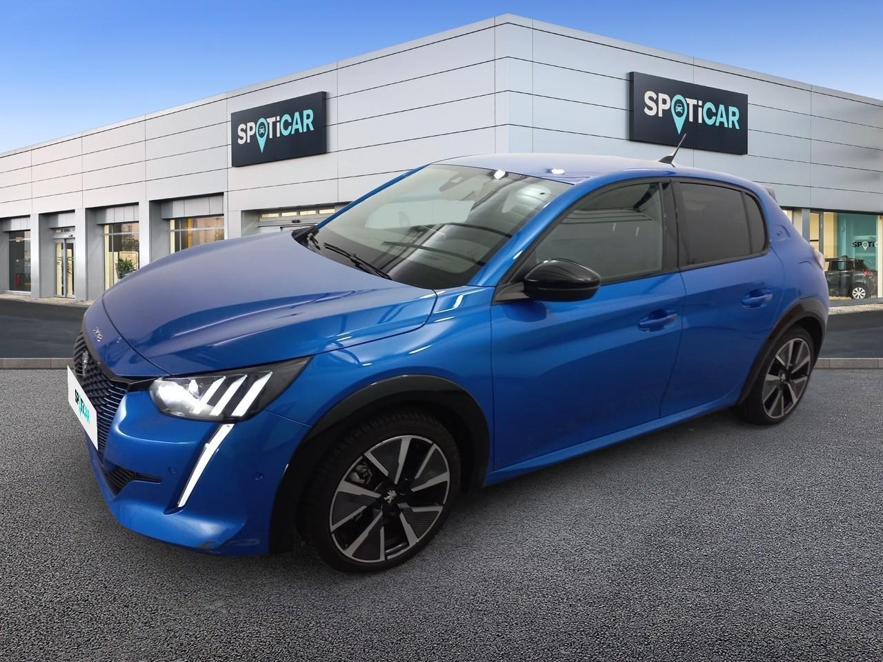 PEUGEOT PEUGEOT 208 Occasion Bleu Courant électrique 2021