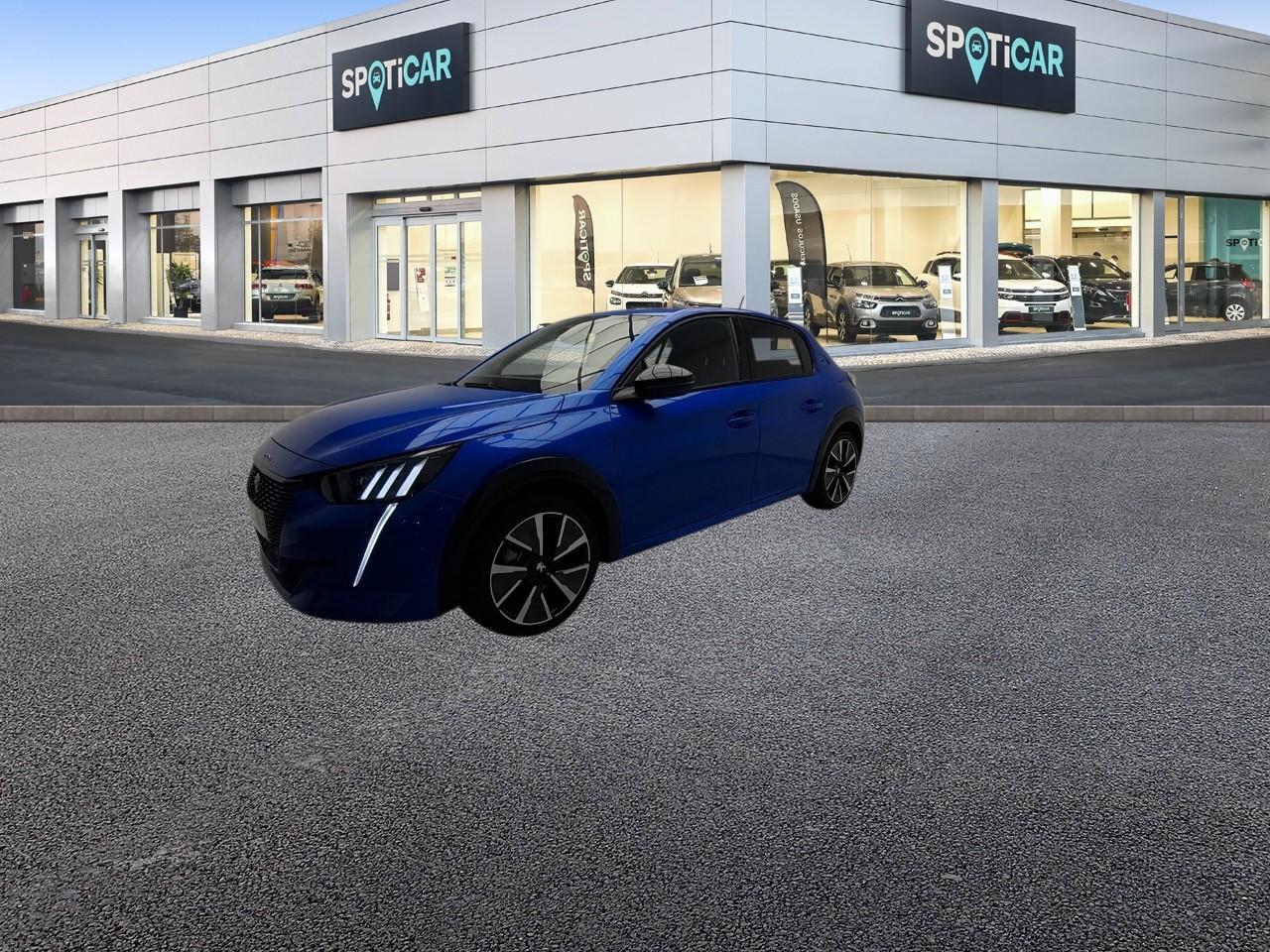 PEUGEOT PEUGEOT 208 Occasion Bleu Courant électrique 2021