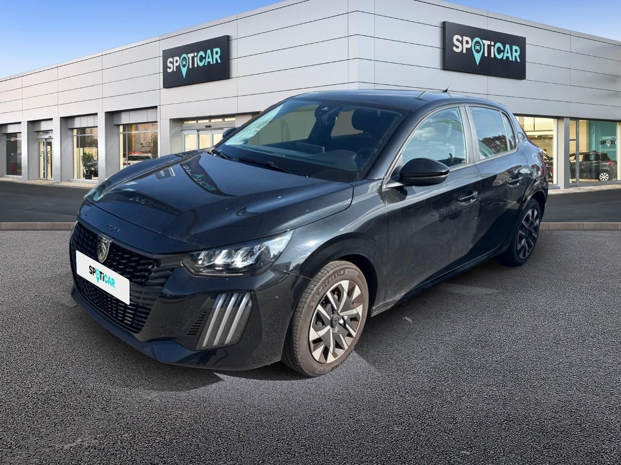 PEUGEOT PEUGEOT 208 Occasion Noir Essence sans plomb 2025