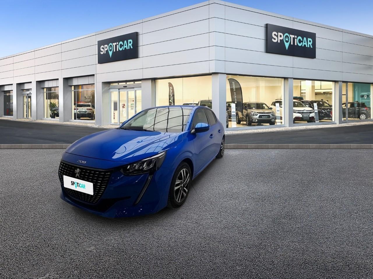 PEUGEOT PEUGEOT 208 Occasion Bleu Essence sans plomb 2020