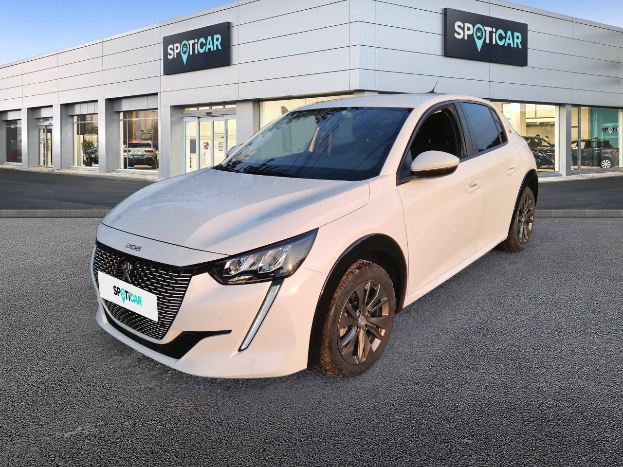 PEUGEOT PEUGEOT 208 Occasion Blanc Courant électrique 2021