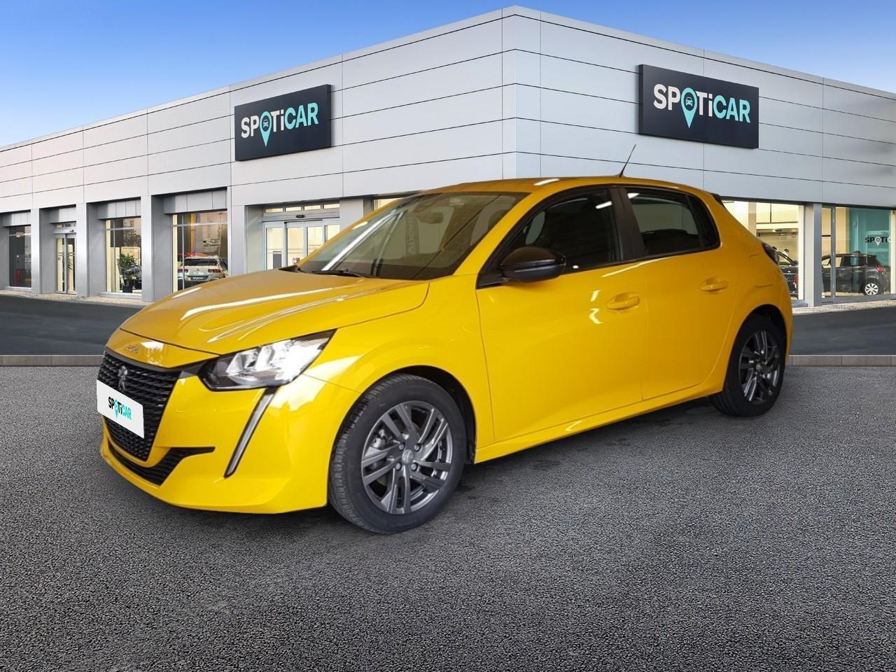 PEUGEOT PEUGEOT 208 Occasion Jaune Essence sans plomb 2022