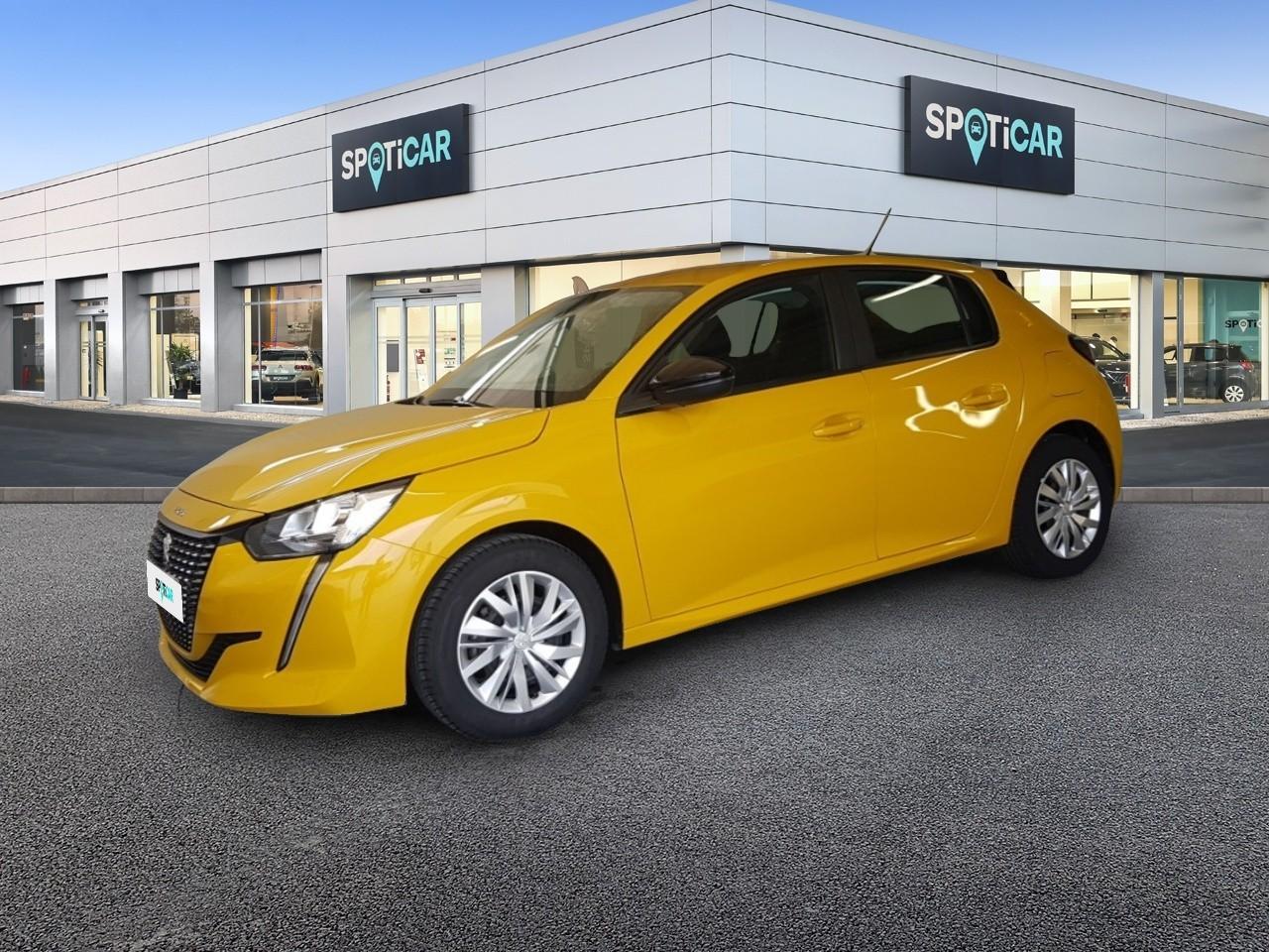 PEUGEOT PEUGEOT 208 Occasion Jaune Diesel 2023