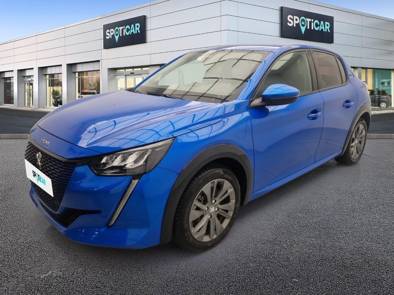 PEUGEOT PEUGEOT 208 Occasion Bleu Courant électrique 2021