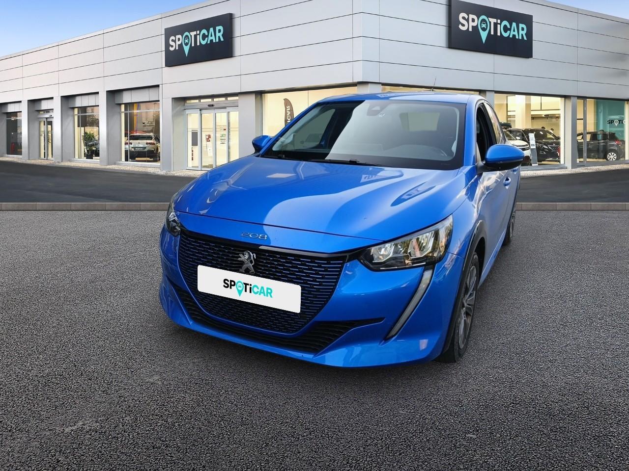PEUGEOT PEUGEOT 208 Occasion Bleu Courant électrique 2021