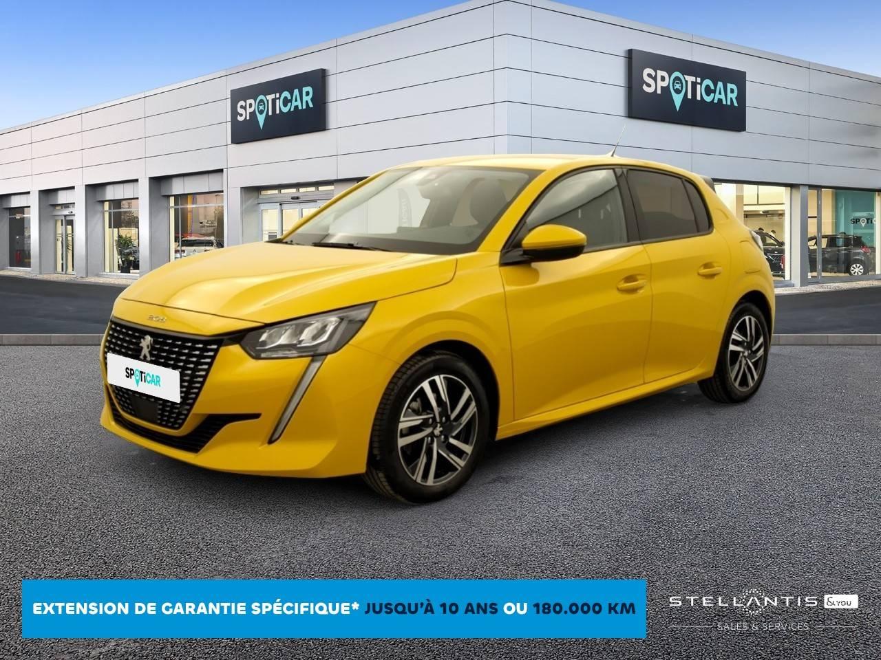 PEUGEOT PEUGEOT 208 Occasion Jaune Essence sans plomb 2021